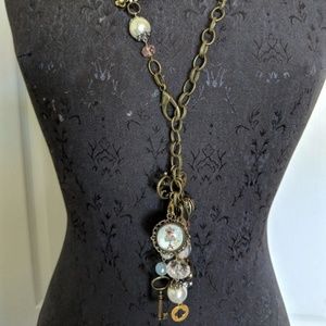 Vintage Retired Plunder Adrienne Long Necklace